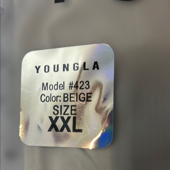YoungLA Tan Short Sleeve Compression shirt - Picture 9 of 9